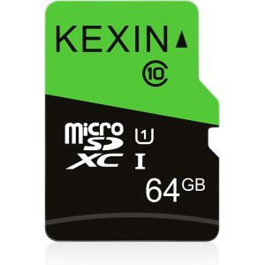 Carte Micro Sd 64go Carte Microsd 64 Go Uhs-I U3 C10 Micro Sdxc Carte Tf 64 Giga Applicable Pour Appareil Photo De Sport, Caméra Espion, Switch Pro, Dash Cam, Drone, Etc-Marque Générale - Neuf
