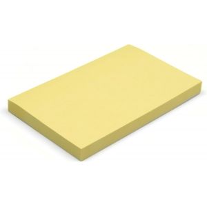 Evergreen Goods&iquest; Lot De 3 Blocs De Notes Autocollantes De Couleur Jaune Pastel|Autocollants Amovibles|100 Feuilles Par Bloc-76x127 Mm|Rappels,Choses &Agrave; Faire,M&eacute;mo - Neuf