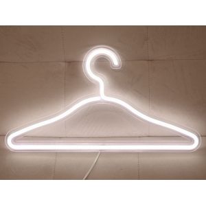 Une Lampe &Agrave; Cintre Led Blanche Au N&eacute;on - Neuf