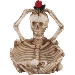 D&eacute;coration d'int&eacute;rieur en forme de crane, d&eacute;coration d'int&eacute;rieur en forme de crane - D&eacute;coration r&eacute;aliste en forme de crane - Neuf