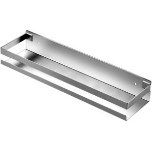 Étagère Douche Sans Perçage-Etagère De Salle De Bain Adhesive,Panier Douche Acier Inoxydable,Brossé 30Cm - Neuf