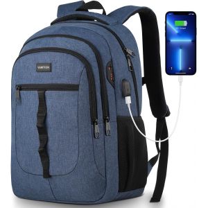 Sac A Dos Scolaires,17.3 Pouces Cartables D'&Eacute;cole Sac A Dos College Universit&eacute; Lyc&eacute;e Pour Homme Ado Garcon - Neuf