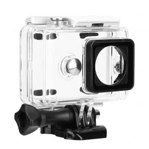 Boitier etanche pour camera d'action Xiaomi Xiaoyi, coque pour ecran tactile, blanc - Neuf