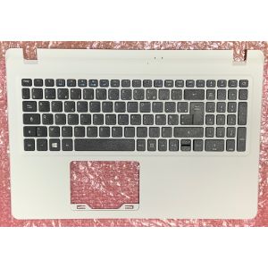 Clavier AZERTY Fran&ccedil;ais Acer Aspire ES1-523 ES1-572 6B.GD2N2.015 TOPCASE Blanc - Neuf