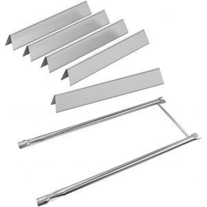 Ulteronixshop-7535, 7507 pour Weber Genesis Silver A Parts Barres aromatisantes et br&ucirc;leur de rechange pour Weber Spirit 200 Series Spirit 500 avec panneaux de commande mont&eacute;s sur le c&ocirc;t&eacute; - Neuf