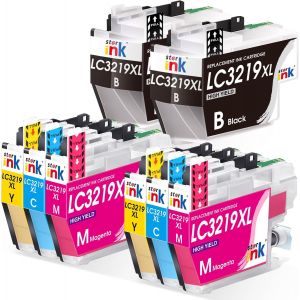 ASFASFq-Starink LC3219XL pour Cartouche d'encre Brother LC3219XL pour Cartouche Brother LC3217 Compatible avec Brother MFC-J5335DW MFC-J5330DW MFC-J6930DW MFC-J5730DW MFC-J6530DW (8 Pack) - Neuf