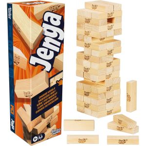 Chenquansarl-Hasbro Jenga, Jeu Avec Dé Numérique - Neuf