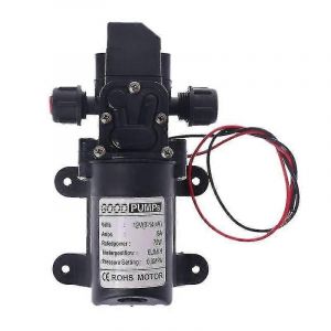 DC 12V 130PSI 6L / min Pompe auto-amorçante à membrane haute pression d'eau 70W - Neuf