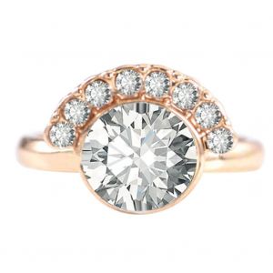 Femmes &Agrave; La Mode Dame Bague Brillant Strass D&eacute;coration Bijoux Pour Mariage (#10) - Neuf