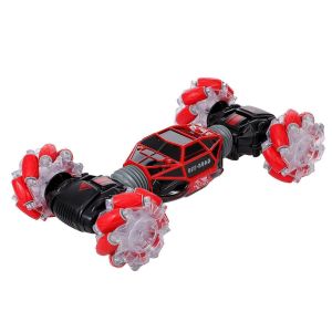 1/16 Rc Stunt Car 4wd Montre Geste Capteur Contr&ocirc;le D&eacute;formable &Eacute;lectrique, Bleu - Neuf
