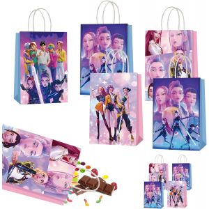 MEVRONISSHOP-12 Pi&egrave;ces Huntrs Sacs Cadeaux, Sac en Papier, Sachet Bonbon Anniversaire, Sachet Cadeau Anniversaire Enfant pour F&ecirc;tes Party (B) - Neuf