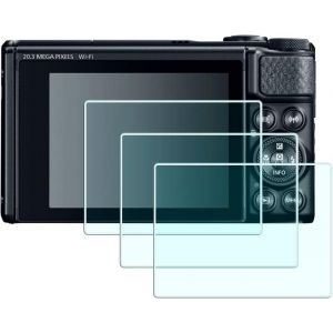 Protection d'écran compatible avec appareil photo Canon PowerShot SX730 HS SX740 HS (pour accessoires),0,3 mm haute définition LCD optique dureté 9H - Neuf