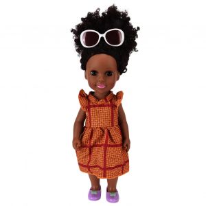 Poupee Bebe Noire De 14 Pouces, Jouet Realiste En Vinyle Pour Fille Africaine Americaine, Cadeau D'anniversaire Pour Enfants - Neuf