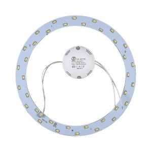 18w 220v 5730 Smd Cercle Lumière Led Panneau Rond Plafond Lampe Conseil Ampoule Remplacement Blanc Chaud -z-haoyi - Neuf
