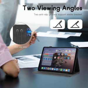 Coque Pour Samsung Galaxy Tab A6 10.1 2016 (Sm-T580/T585) Housse De Protection Étui À Rabat Avec Veille/Réveil Automatique Coque Tablette Samsung Galaxy Tab A 10.1 2016, Noir - Neuf