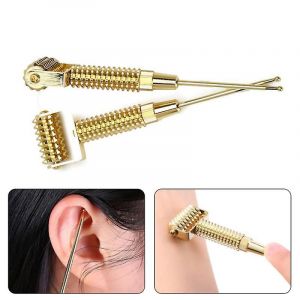 Visage Massager De L'oreille De La Sonde De Stimulation Des Points D'acupuncture À L'aiguille Des Points D'acupuncture De La Sonde Face À Le Durcissement De La Minceur De Printemps Ro - Neuf