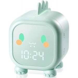 Réveil lumineux pour enfants,Réveil numérique pour enfants pour filles garçons avec simulateur de lever de soleil,Snooze - Neuf