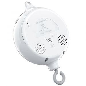 Berceau Mobile Moteur B&eacute;b&eacute; Bo&icirc;te &Agrave; Musique Spinner Avec 3 Modes Volume R&eacute;glable 12 Berceuses Arr&ecirc;t Automatique Apr&egrave;s-B8 - Neuf