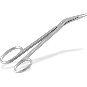 Ciseaux &Agrave; Ongles Longs Avec Microdenture Unilat&eacute;rale Pour Seniors Acier Inoxydable P&eacute;dicure Avec Lame Tranchante Pour Les Soins Des Pieds 16 Cm - Neuf