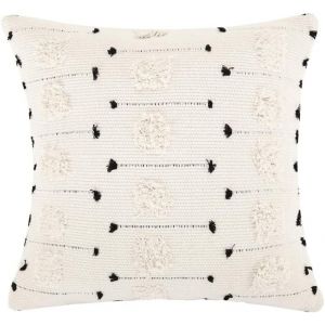 Cauc-Housse De Coussin Coussin 45x45 &Agrave; Recouvrir - Blanc Gris - D&eacute;coration Pour Chambre, Canap&eacute;, Chaise, Lit,Jardin 30x50cm - Neuf