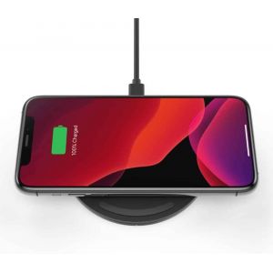 CHUE-Boostcharge Chargeur Sans Fil 10 W (Chargeur Sans Fil Rapide Certifi&eacute; Qi Pour Iphone,Samsung,Google,Plus),Noir - Neuf