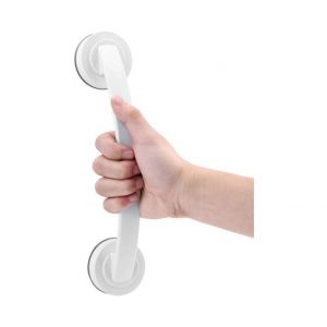 Barre d'appui &agrave; ventouse pour salle de bain et poign&eacute;e de porte, capacit&eacute; de charge de 5 kg - Neuf