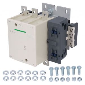 XYONG Contacteur AC ignifuge, coque PC, contact argente, contacteur industriel tripolaire 150 A 220 V - Neuf