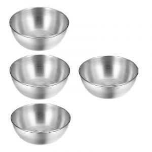 Tasses À Sauce 4 Bols À Sauce 130 Ml / 3,46 Pouces Récipient De Vinaigrette Petits Bols Pour Tremper,Assaisonnement Con - Neuf