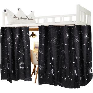 Kalanka-Rideau Pour Lit Superposés Rideau Ombrage Occultant Mezzanine Dortoir Tente De Lit Couvre-Lits Baldaquin Moustiques Cabane Ciel De Lits Tentation Couchette Étudiants Collèges Draperies - Neuf