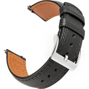 Eryi-Bracelet Montre 22mm 20mm 18mm 19mm, Bracelets De Montres Pour Homme/Femme, Bracelet Montre Cuir De Libération Rapide,Bracelet Montre Crocodile Relief - Neuf