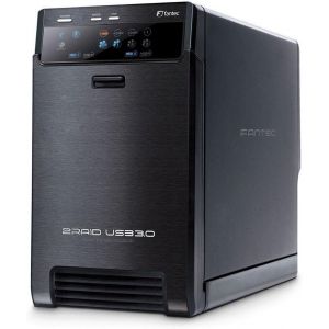Qb-X2Us3R Boîtier Externe 2 Baies Disques Durs Externes (Montage De 2 Disques Durs Sata I/Ii/Iii De 3,5""), Capacité Illimité, Port Usb 30, Fonction Raid (0 / 1 / Jbod / Big), Uasp[ZHUJ4375] - Neuf
