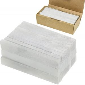 KALANKA-Craie de Brian&ccedil;on 30 Pi&egrave;ces Blanc Craies Fran&ccedil;aise Outil de Marquage Craie &agrave; Soudeur Industrielle pour les Ing&eacute;nieurs,pour Tracer sur Fer M&eacute;tallier Bois Pierre et B&eacute;ton 105x9x4 mm - Neuf