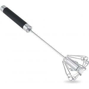 Batteur À ?Ufs Rotatif En Acier Inoxydable, Durable Et Résistant À La Rouille. - Neuf