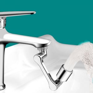 1080 Degré Aérateur De Robinet, D'économie D'eau Filtre, Multi-Fonction Pull-Down Rotatif Robinet Pivotant Cuisine Aérateur De Robinet, 2 Modes De 20/22/24 Mm De Diamètre Robinets - Neuf