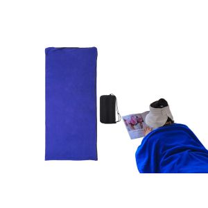 Sac De Couchage En Polaire Pour Les Voyages Et Le Camping, L&eacute;ger Et Compact, Avec Sac De Transport. - Neuf