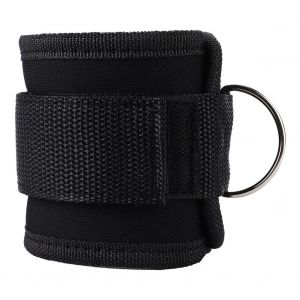 Sangles De Cheville Jambe Musculation Musculation Anneau De Pied De Sangle De Puissance De Mise En Charge Pour La Forme Physique (Noir) - Neuf