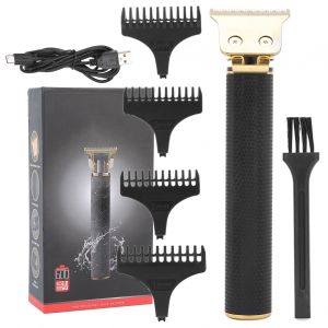 Tondeuse A Cheveux Professionnelle Vintage A Huile, Electrique, Noire - Neuf