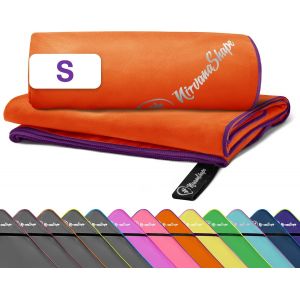 Kal-Serviette Microfibre 60 X 40 Cm, Serviette De Voyage Légère Et Compacte - Serviette Microfibre Pour Le Voyage, Les Vacances, Le Fitness - Sans Pochette Ni Sac D'emballage - Neuf
