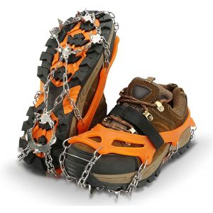 Crampons D'alpinisme En Plein Air 19 Dents En Acier Inoxydable Anti-Dérapants - Neuf