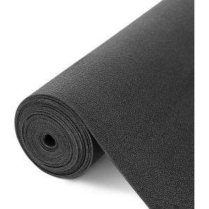 Tianyi-Tapis De Tiroir, Revêtement De Tiroir Non Adhésif, Antidérapant, Imperméable, Découpable, Pour Cuisine, Étagères, Salle De Bain, Armoires, Tiroirs, Boîte À Outils, Noir, 44,5 X 500 Cm - Neuf