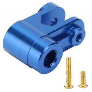Aluminium Alloy Steering Servo Arm for Traxxas X Maxx Remote Control Cars SeriesDark Blue - Neuf