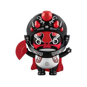 poup&eacute;e changeant de visage ornements culturels traditionnels d&eacute;coration rouge - Neuf