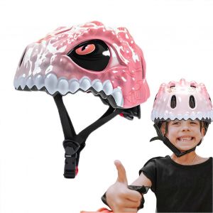 Casque De Velo Pour Tout-Petits, Casque De Velo Pour Enfants, Casque De Securite Multisports Rose - Neuf