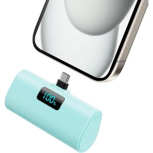 Eryi-Batterie Externe Pour Iphone 16/15 Series, 5200mah Usb C Power Bank À Charge Rapide, Ultra-Compact Et Léger Batterie Portable Écran Lcd Chargeur Portable Pour Iphone 16/15/15 Pro Samsung Etc.(Ve - Neuf