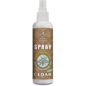 Asfasfq-Spray A/M Aux Huiles Essentielles De Bois De Cèdre Et Citron 250ml - Protection Naturelle Contre Les Mites - Dissuasion Des Mites Pour Penderies - Piège À Mites - Sans Produits Chimiques - Neuf