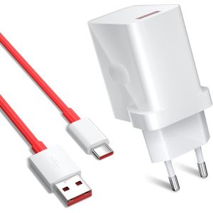 Pour Oneplus 13 Chargeur,Dash Chargeur 5v 6a Et Câble De Chargement De Bord 1m Usb Type C Charger Vérificateur Pour Oneplus Nord 4 3 Ce 4 Lite N10 N100 Nord 8pro 8 7t Pro 7t 7pro 7 6t 6 5t 5 - Neuf