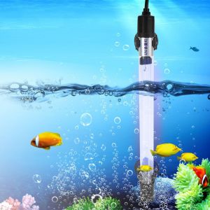 Hjlian Lampe De Sterilisation Uv A Tube Unique Pour Aquarium, Sterilisateur De Desinfection De L'eau A Ultraviolets, Prise Cn 220 V 9 W - Neuf