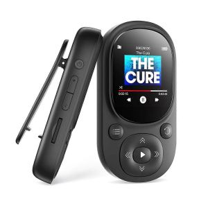 32GB Clip MP3 Lecteur de musique Bluetooth Mp3 Lecteur Mp4 pour enfants-Noir - Neuf