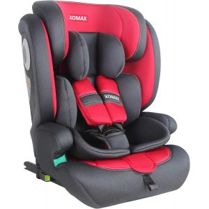 Nouvelhorizonstore-Lm238 Si&egrave;ge Auto Avec Isofix, &Eacute;volutif, De 9 &Agrave; 36 Kg, De 15 Mois &Agrave; 12 Ans, Groupe 1/2/3, Harnais 5 Points Et Harnais 3 Points, Housse Amovible Et Lavable, Ece R129, Anthracite/Roug - Neuf