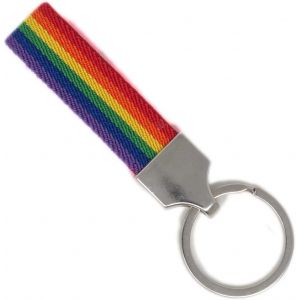 Kal-Porte-Clés Unisexe Avec Drapeau Arc-En-Ciel Lgtbi Pride - Neuf